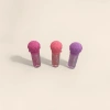 Pink and purple spherical cap lip gloss bottle with matte texture, portable design, fashionable beauty packaging details Picture